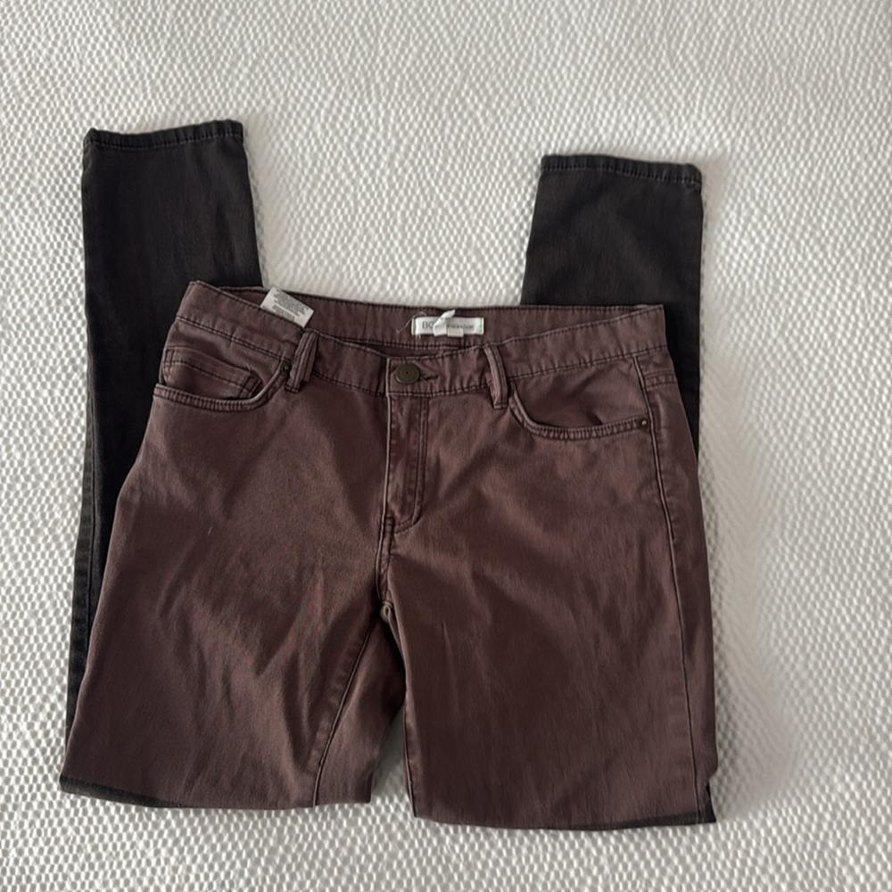 BCBGeneration Two-Tone Brown jeans - Picture 3 of 4